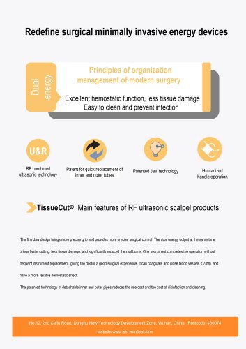 Redefine surgical minimally invasive energy devices