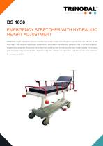 EMERGENCY STRETCHER WITH HYDRAULIC HEIGHT ADJUSTMENT