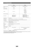 Compact Waterproof Data Logger TR-5i Series Features and Specs - 2