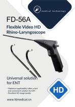 Flexible video ENT nasopharyngolarygnoscope-1