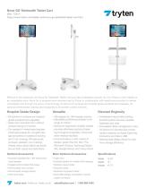 Nova GO TelehealthT ablet Cart-1