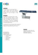 C-ARM Compatible Operating Table MI 111 - 2