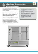 Aluminum Cyanoacrylate Fuming Chamber - 1