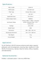 Air Sterilizer LAS-A10 Catalog-3