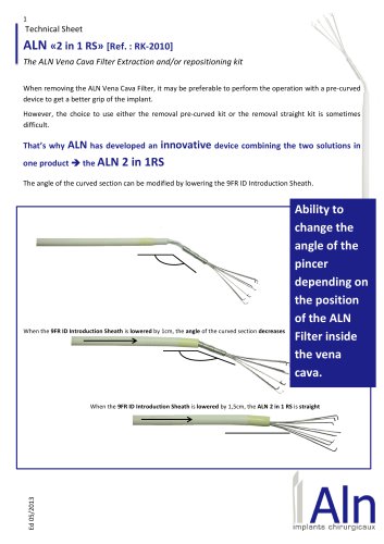 ALN «2 in 1 RS» [Ref. : RK-2010]