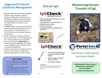 Monitoring IgG in Calves-1