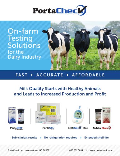 On-farm testing solutions