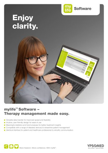 mylife™ Software - Therapy management made easy.