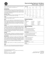 Series 700 - Floor-to-ceiling Powder Coated Steel partitions-1