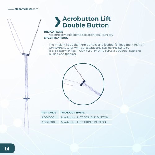 Acrobutton Lift Double Button catalog