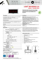 Digital clocks LEDI® REFERENCES BASE-11