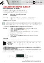Digital clocks LEDI® REFERENCES BASE-2