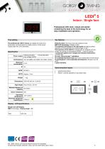 Digital clocks LEDI® REFERENCES BASE-5