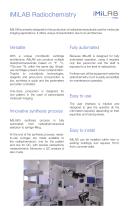 Datasheet iMiLAB Radiochemistry Room-2