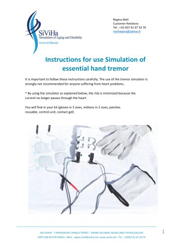 THE ESSENTIAL HAND TREMOR SIMULATOR