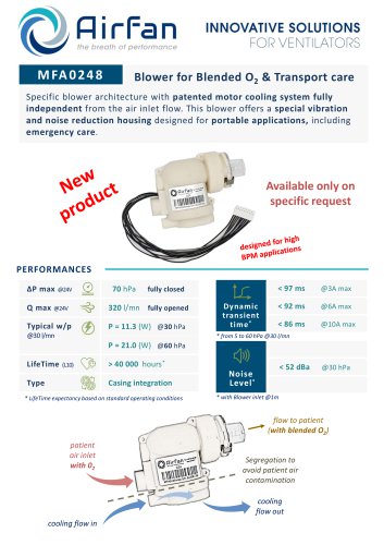 Airfan MFAO248 Datasheet