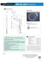 Spray gun (Model : WGN-Q2(2M))-2