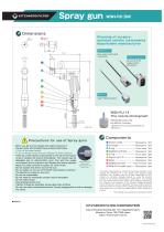 Spray gun (Model : WGN-R2(2M))-2