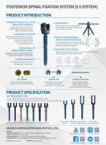 Posterior Spinal Fixation System 5.5-2