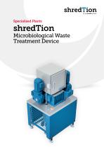 shredTion Microbiological Waste Treatment Device - 1