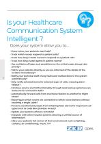 ZKR Intelligent Healthcare Communication Systems 2020-4