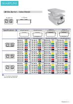 Bio-Barrier / Valve Sterilization container Model - Meddle  Size-2