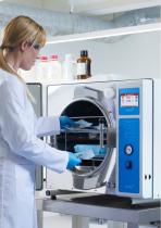 BENCHTOP AUTOCLAVES WITH PREVACUUMS AND DRYING AHS-B SERIES-10