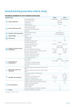 VERTICAL BENCHTOP AUTOCLAVES WITHOUT DRYING - AVS-N SERIES - 10