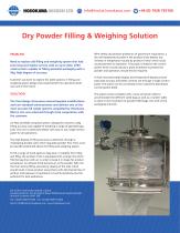 Dry Powder Filling & Weighing Solution-1