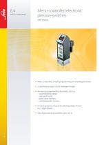 E.4 Menu-controlled electronic pressure switches with display - 2