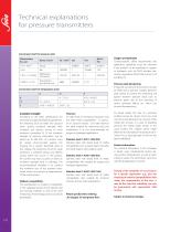 T.4 Pressure Transmitters with SoS technology - 10