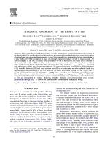 ULTRASONIC ASSESSMENT OF THE RADIUS IN VITRO-1