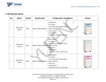 The Catalog of Transfer Stretcher, Electric Bed, Manual Bed and ABS Bedside Cabinet-Yufeng Medical - 6