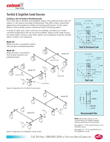 TwinTech & SingleTech Combi Overview