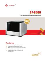 Fully Automated Coagulation Analyzer SF-8000 - 1