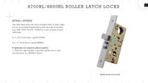 8700RL/8800RL ROLLER LATCH LOCKS-2