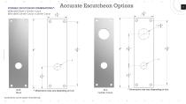 M8800ELR Motor Drive Electrified Latch Retraction Narrow Backset Mortise Lock-15