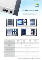 brochure of LED medical film viewer M202412MGXRY0