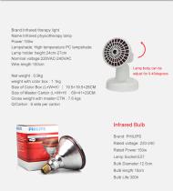 IL-001 Red Light Heat Lamp Catalog-6