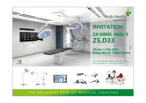 Invitation of Arab Health