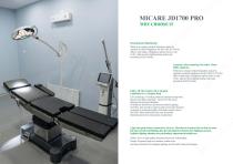 JD1700 PRO, JD1700L PRO, JD1700G PRO, JD1700J PRO Examination Lighting M202409JD17PRO0 Catalogue-3