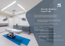 JD1800 PLUS, JD1800L PLUS, JD1800G PLUS, JD1800J PLUS LED Surgical Light Catalog-7
