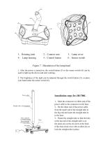 LED Minor Surgical Light Instrucciones JD1700,JD1700L,JD1700G,JD1700J - 10