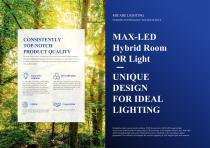 MAX-LED series Medical Operating Lamp Catalog-8