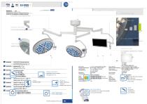 MULTI-COLOR PLUS series LED surgical light catalog M202409SLM0 -7
