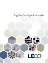 Supplies for Organic Analysis – Catalog - 1