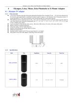 EHD Video Coupler for  Olympus, Leica, Nikon, Zeiss, Huvitz and Labomed-7