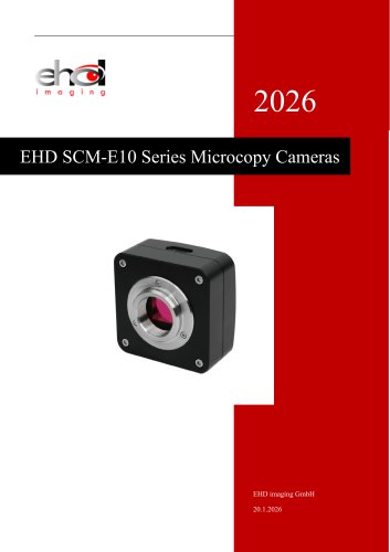 SCM-E10 Series Microcopy Cameras 
