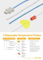 Disposable Temperature Probes W0101FS-A-1