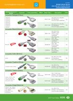 ECG Trunk Cables EDG073-3AI-OR,EC057-3AI,EC419-4I,EB041-3AI,EDG073-3AI-2